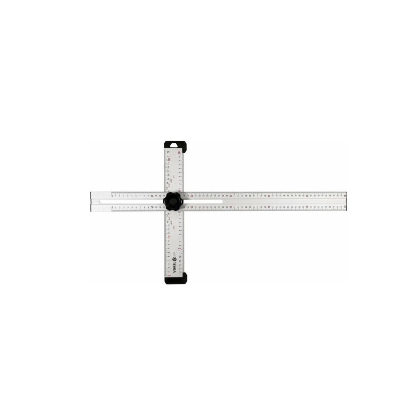 Kątownik nastawny, aluminiowy L-600mmx360mm